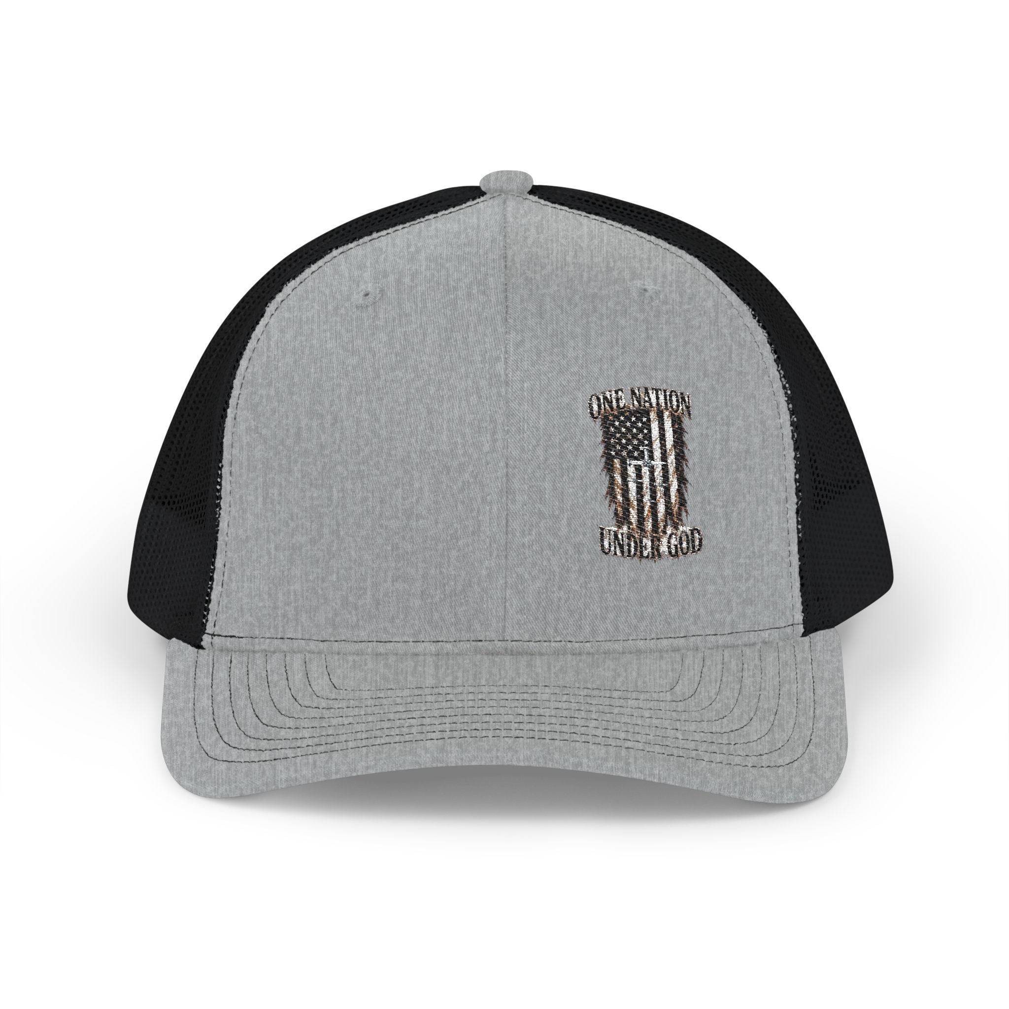 Rhinestone Pill Snapback Trucker Cap